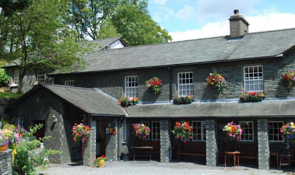 Three Shires Inn Little Langdale Buitenkant foto